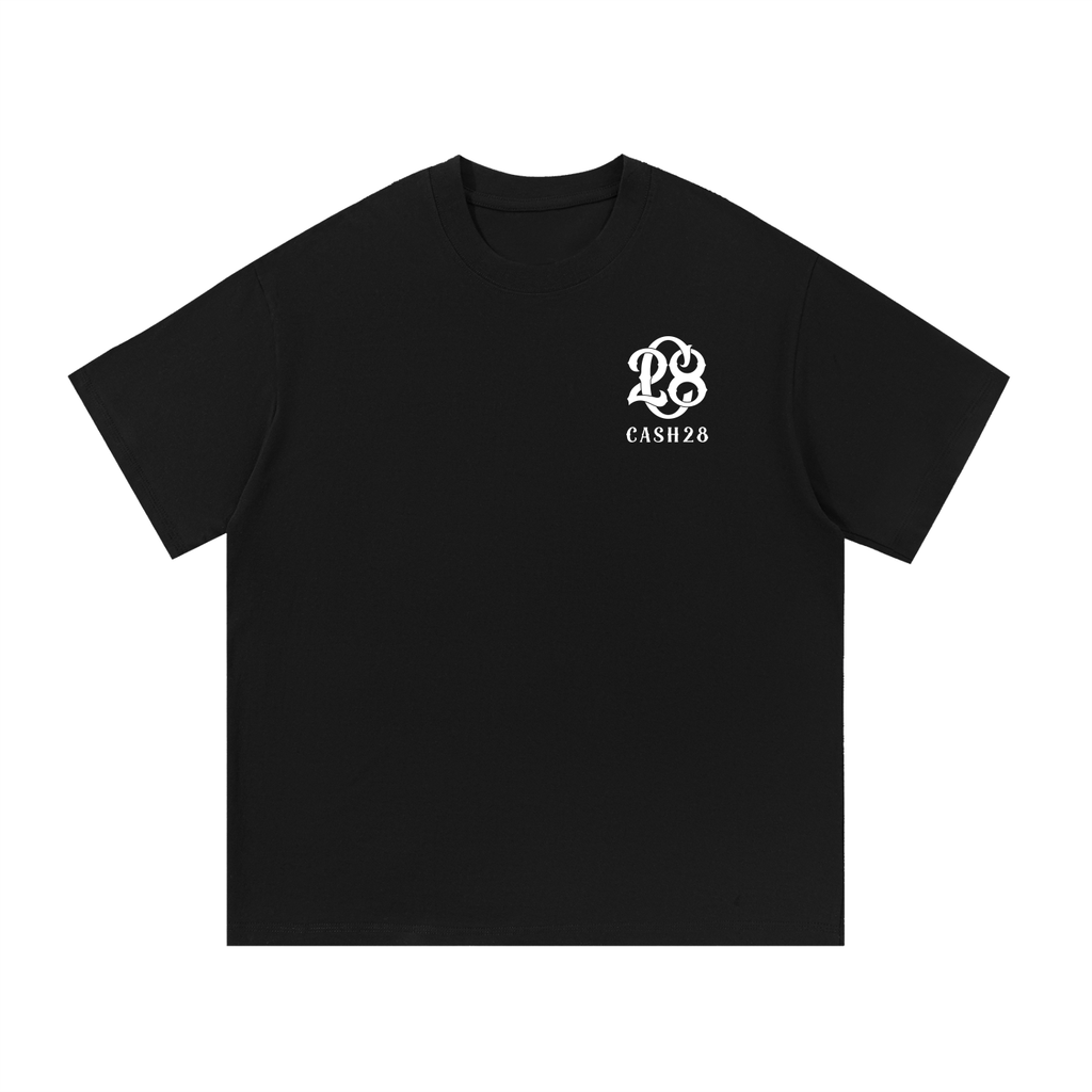CASH28,TShirt,GraphicTee,Streetwear,Unisex,Black,Heavvyweight,RichClub,Rich,Drop01