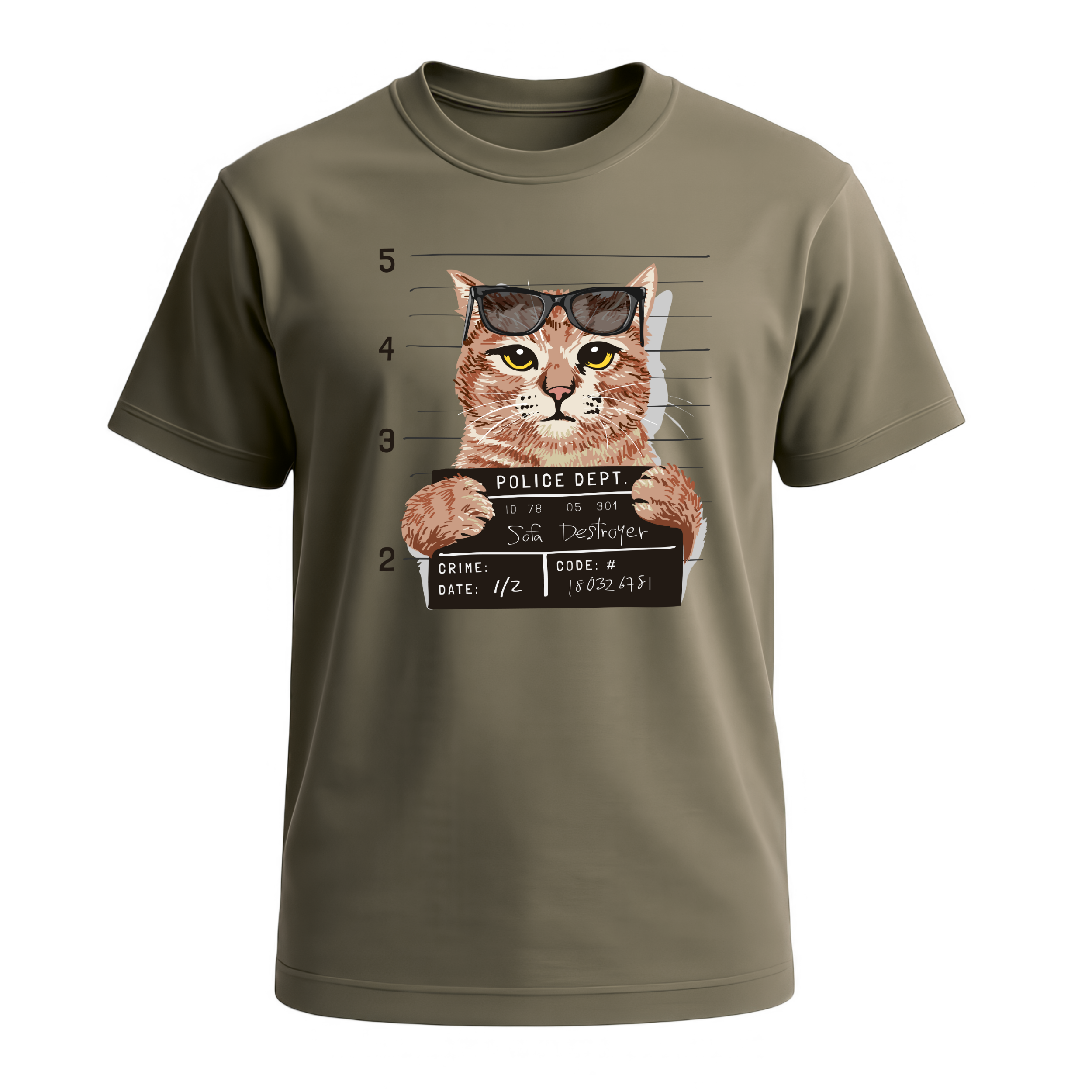 Convict Cat T-Shirt