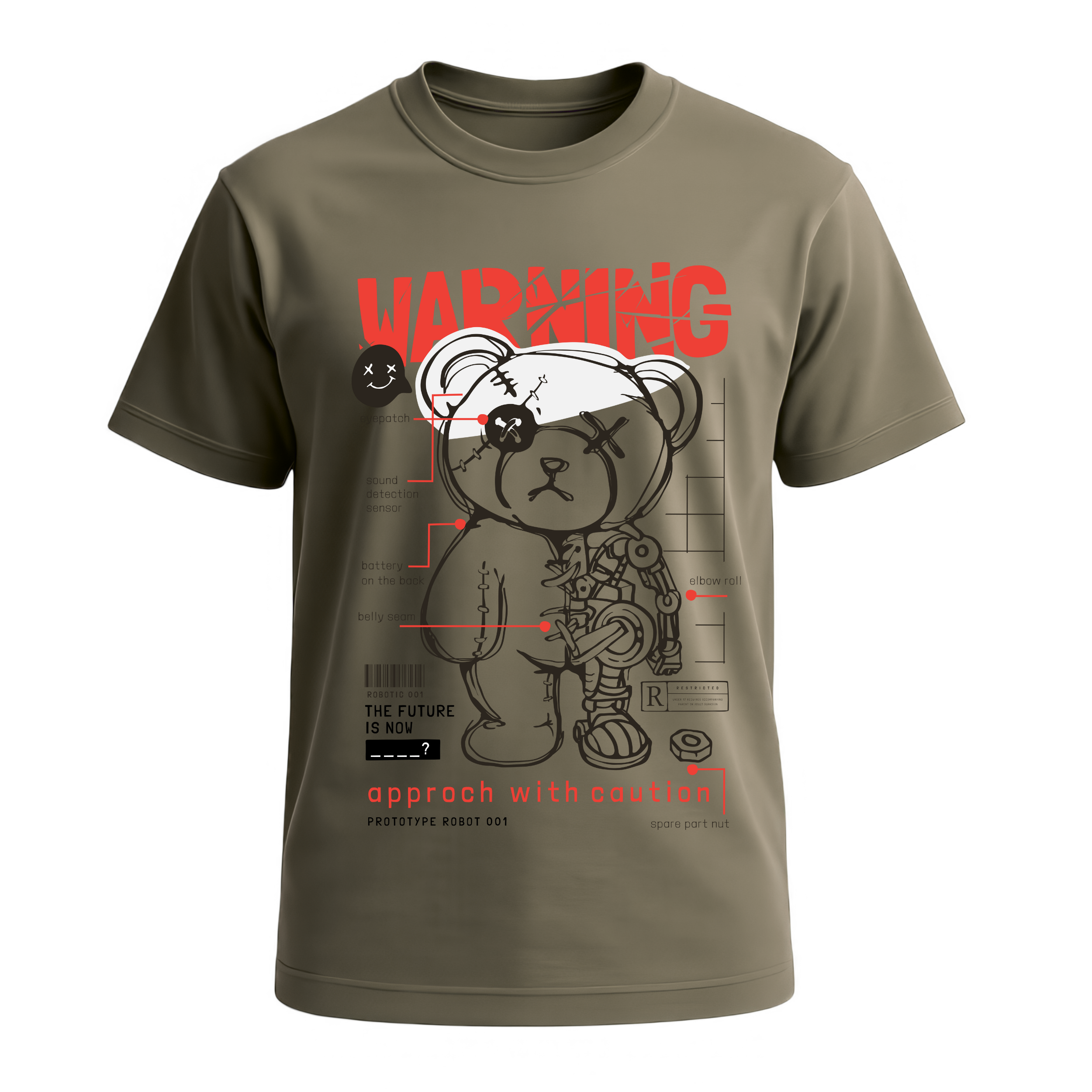 Warning Bear T-Shirt