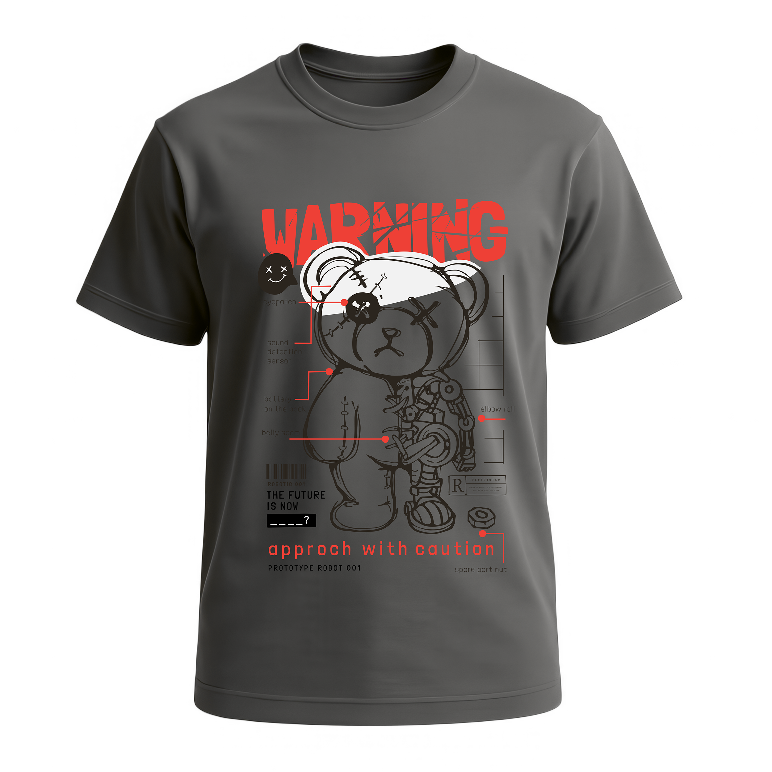 Warning Bear T-Shirt