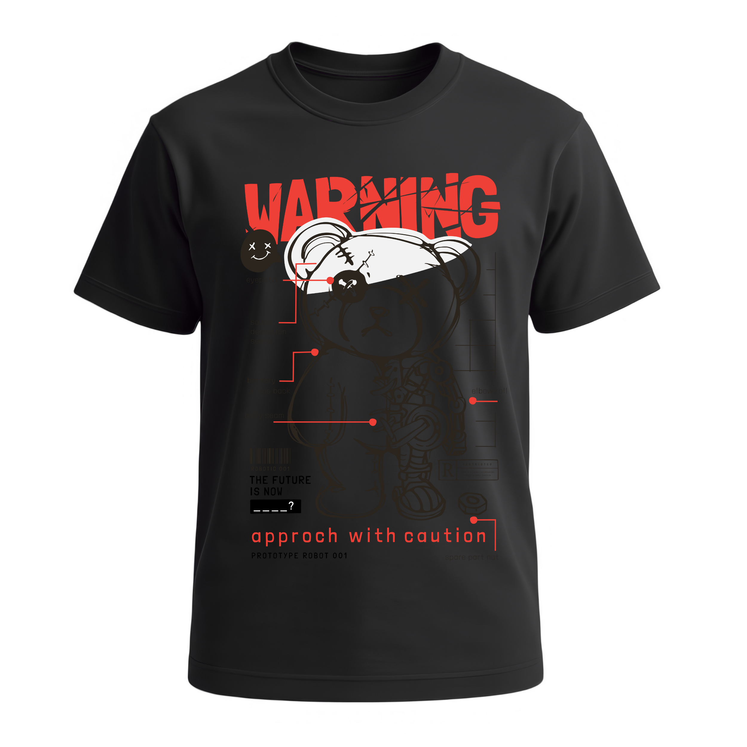 Warning Bear T-Shirt