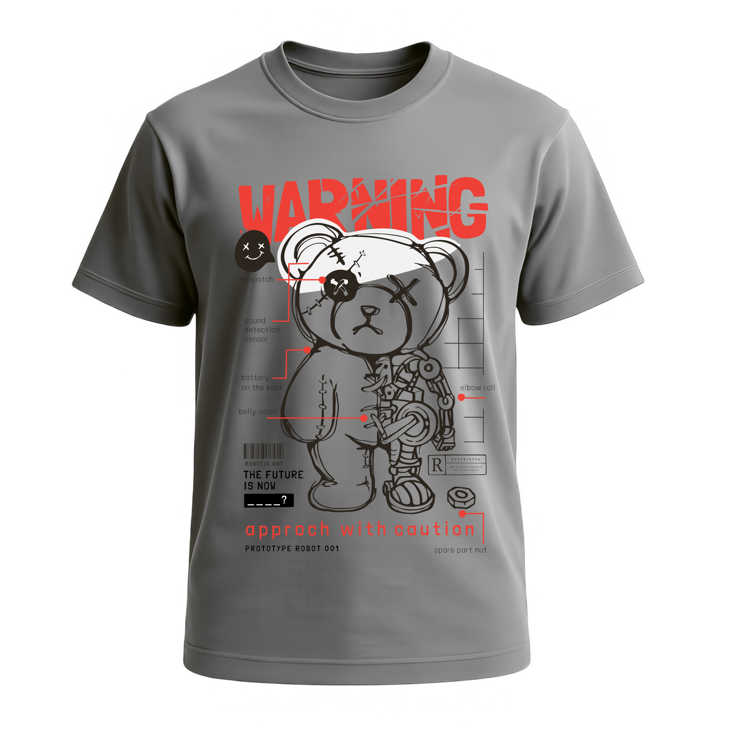 Warning Bear T-Shirt