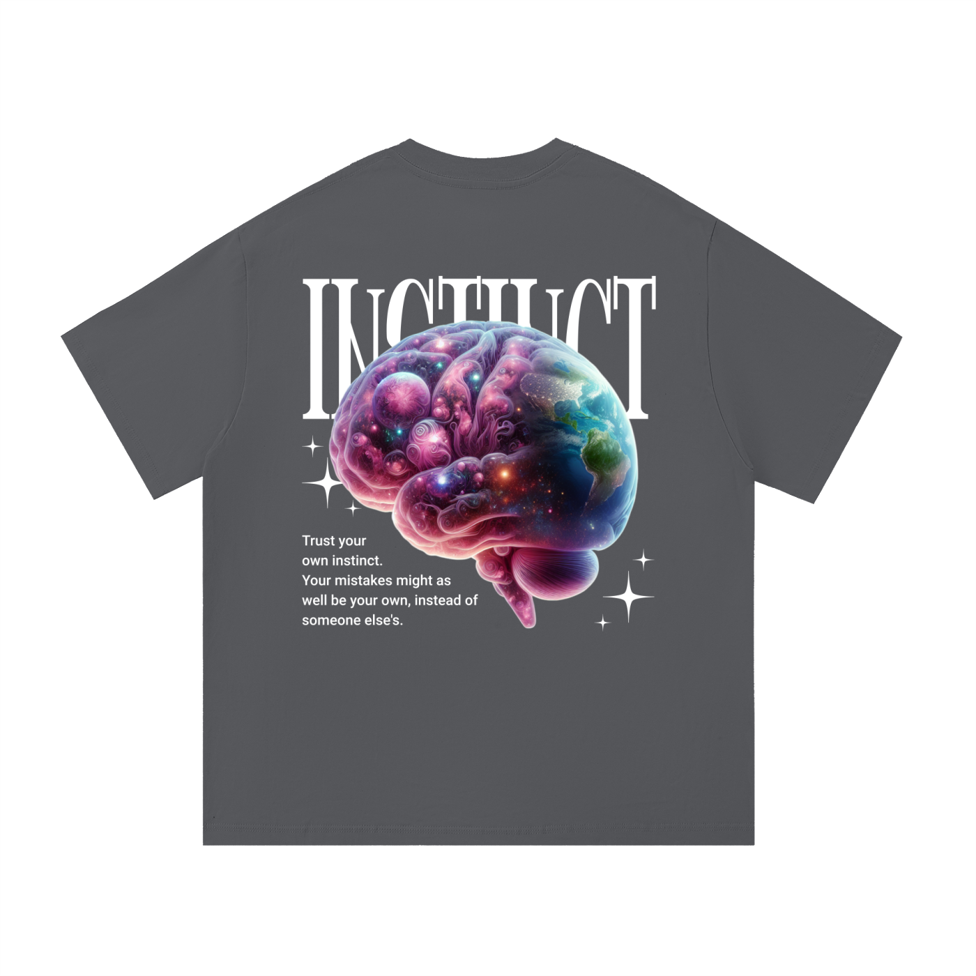 CASH28,TShirt,GraphicTee,Streetwear,Unisex,DarkGrey,Heavyweight,Instinct,Drop01