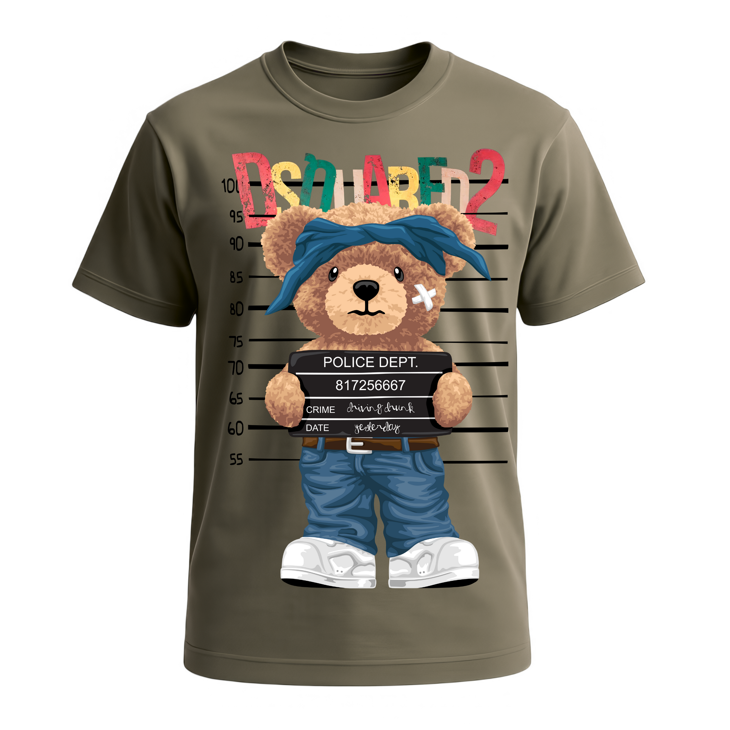 Gangster Bear T-Shirt