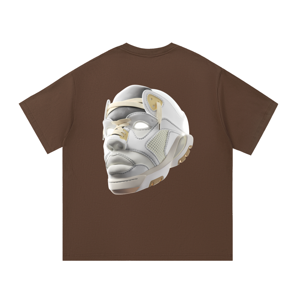 CASH28,TShirt,GraphicTee,Streetwear,Unisex,CoffeeBrown,Heavyweight,SneakerHead,Drop01