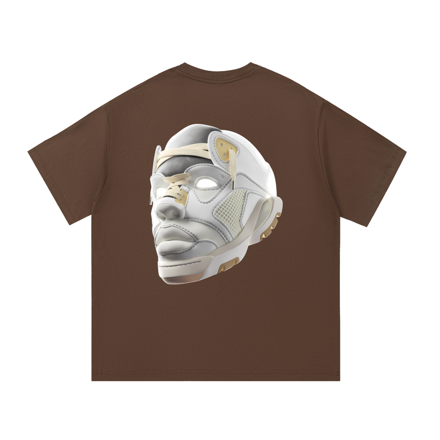 CASH28,TShirt,GraphicTee,Streetwear,Unisex,CoffeeBrown,Heavyweight,SneakerHead,Drop01