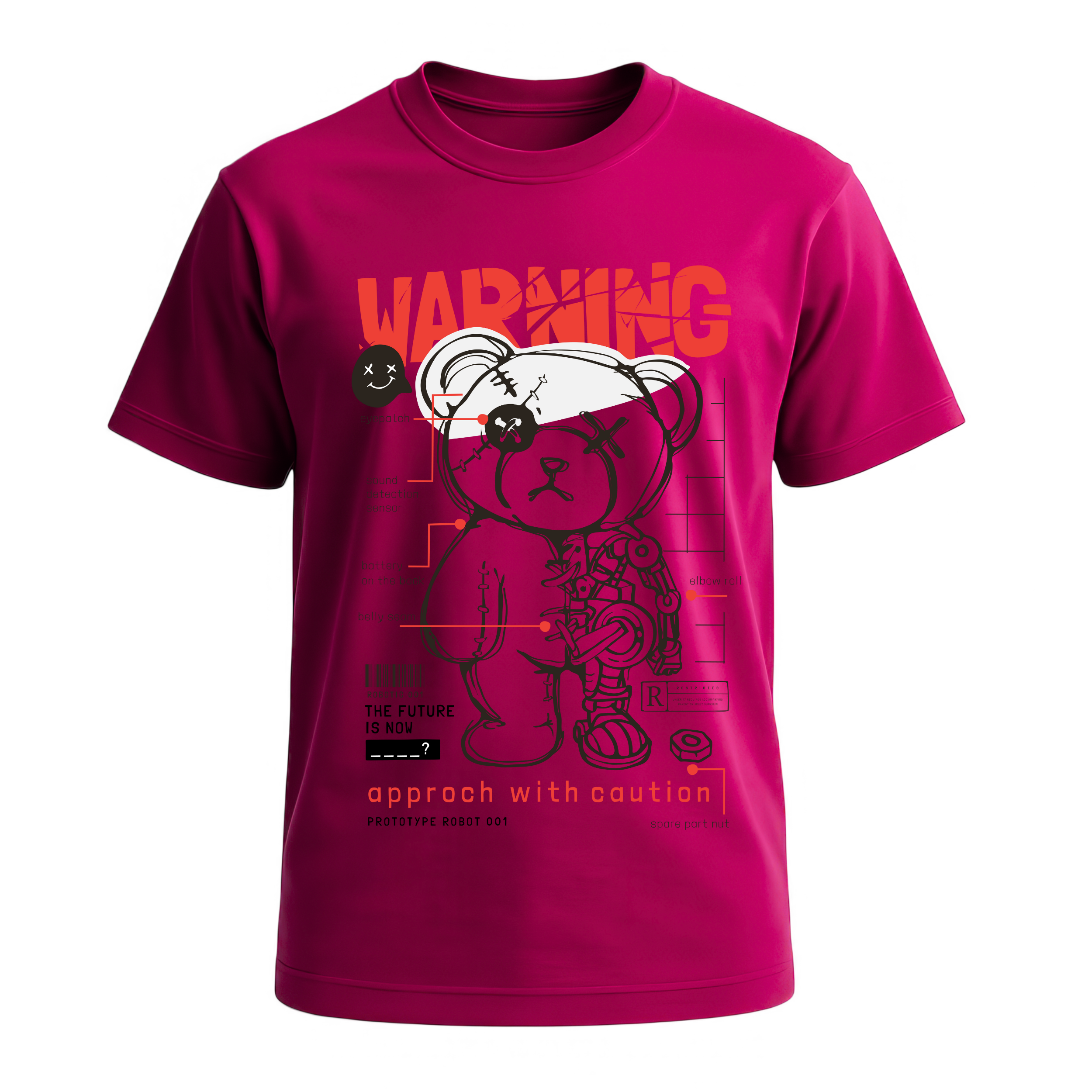 Warning Bear T-Shirt
