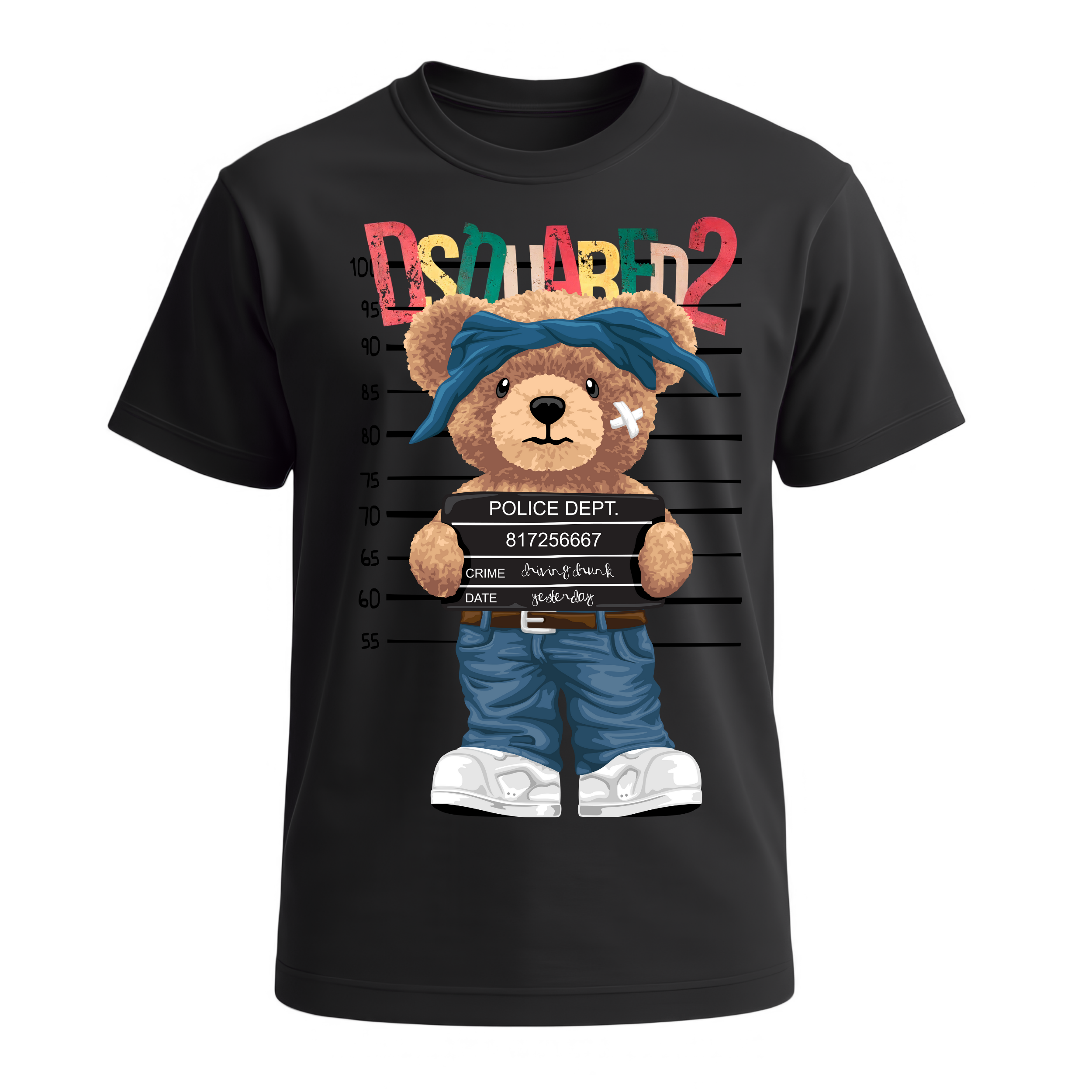 Gangster Bear T-Shirt