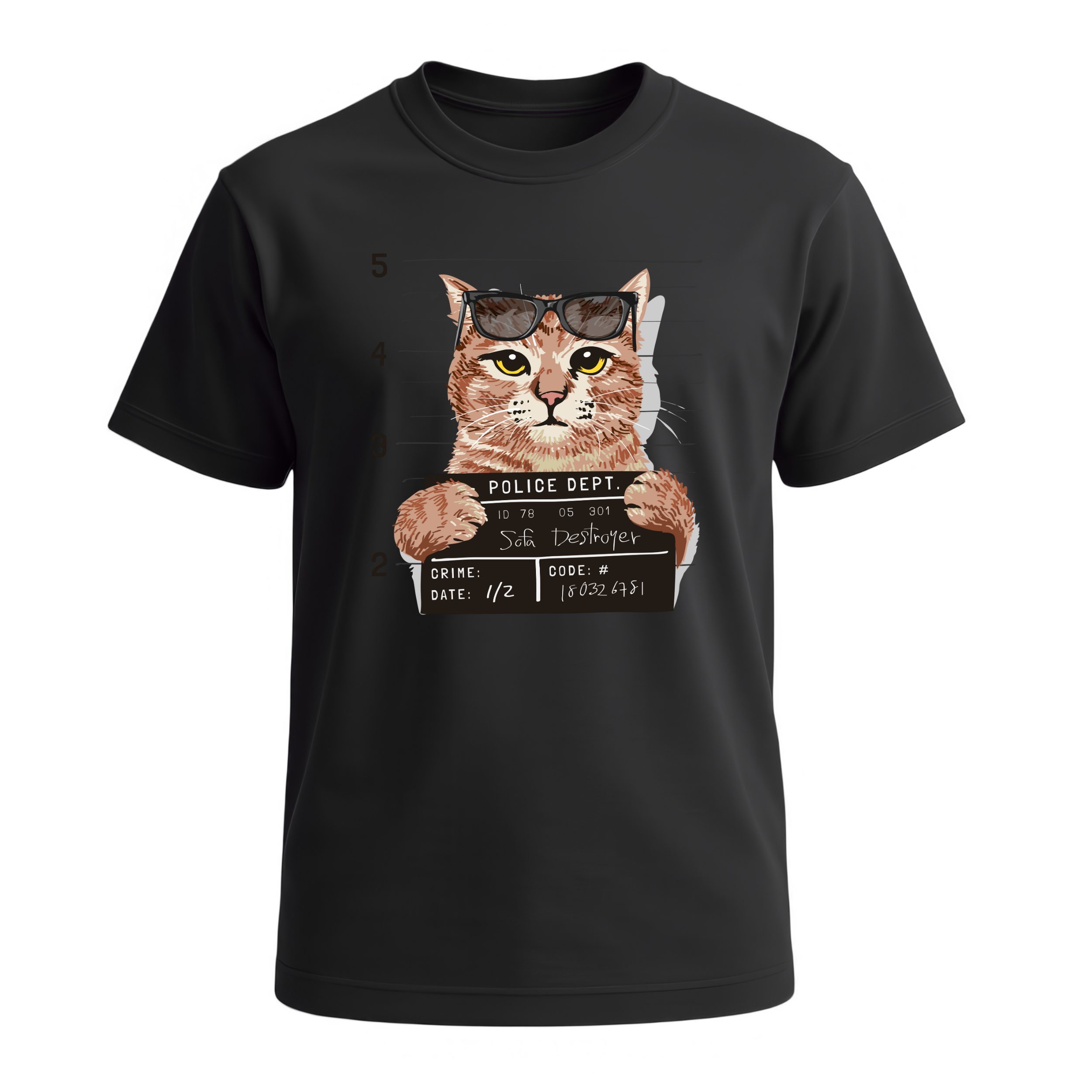 Convict Cat T-Shirt