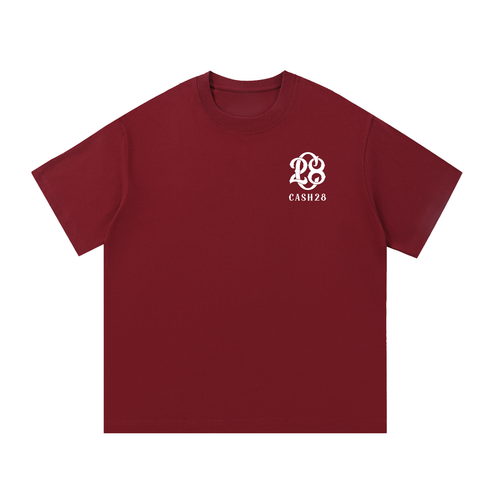 CASH28,TShirt,GraphicTee,Streetwear,Unisex,WineRed,Burgundy,Heavyweight,Money,Bear,Drop01