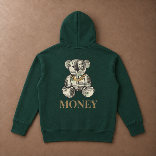 Money Bear Heavyweight Hoodie