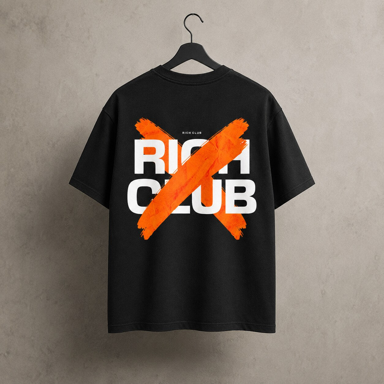 CASH28 Rich Club T-Shirt – Black editorial product image
